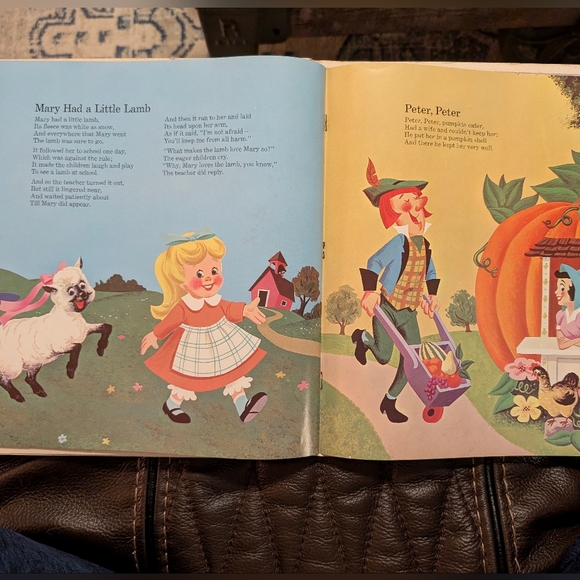 Walt Disney's Treasury of Mother Goose Nursery Rhymes Vintage Vinyl Record - Picture 9 of 12